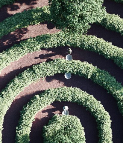 Parc de la Distance by Studio Precht designed to encourage social distancing during coronavirus