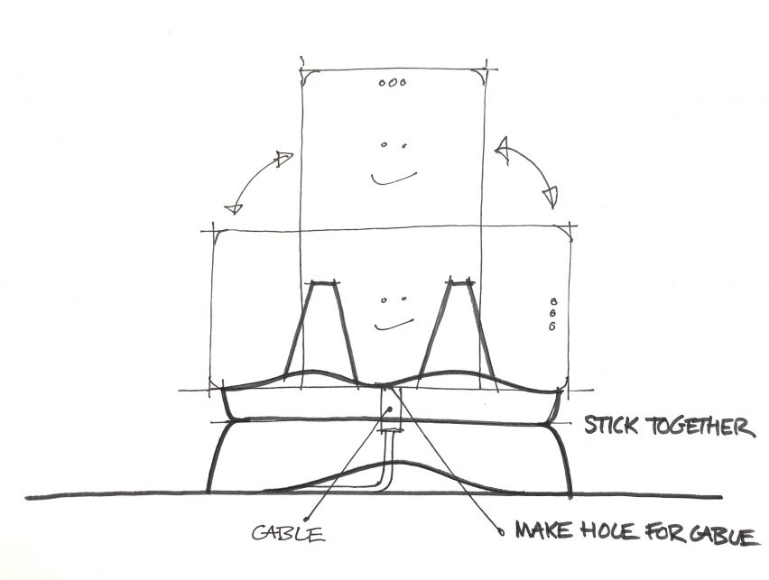 Paul Priestman makes DIY smartphone stand from an egg box for video calls