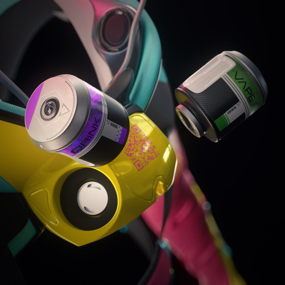Production Club designs drink- and vape-friendly PPE suit for clubbing during a pandemic