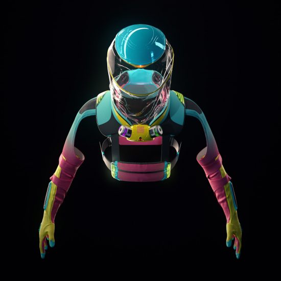 Production Club designs drink- and vape-friendly PPE suit for clubbing during a pandemic