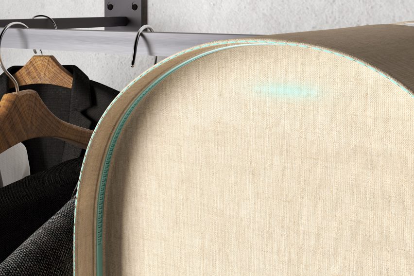 Carlo Ratti's Pura-Case uses "ozone power" to sanitise clothes
