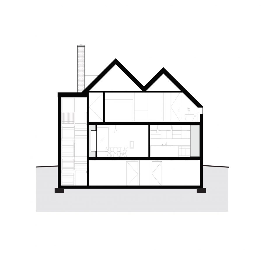 Rabbit House by Roth Sheppard Section