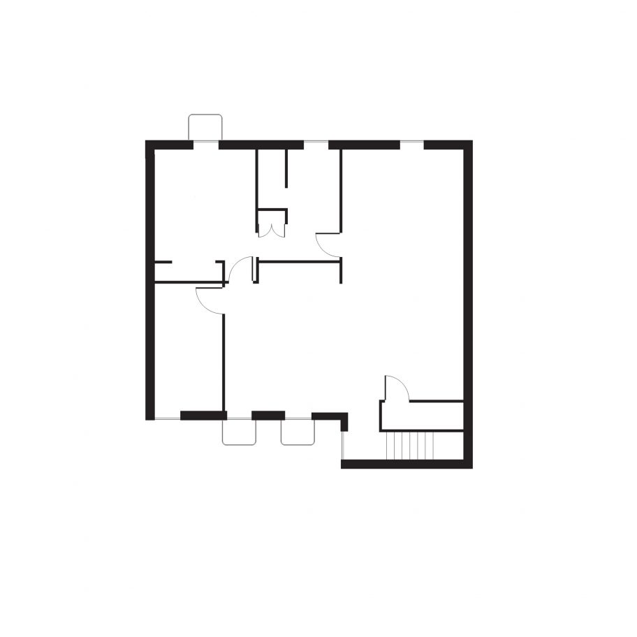 Rabbit House by Roth Sheppard Basement Floor Plan