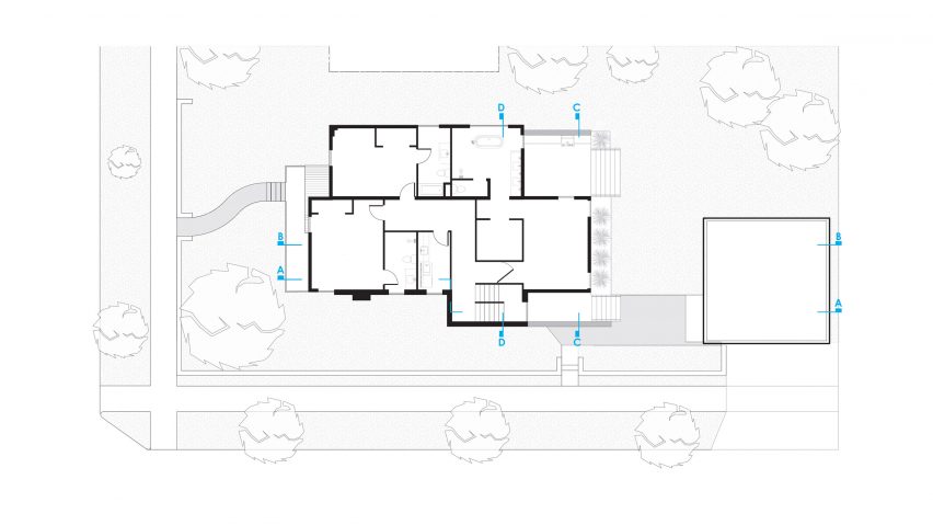 Rabbit House by Roth Sheppard First Floor Plan