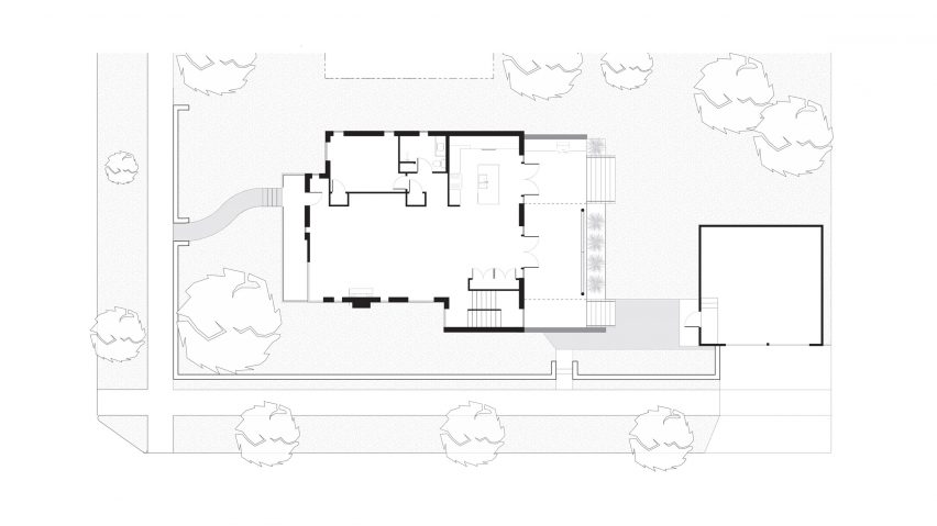 Rabbit House by Roth Sheppard Ground Floor Plan