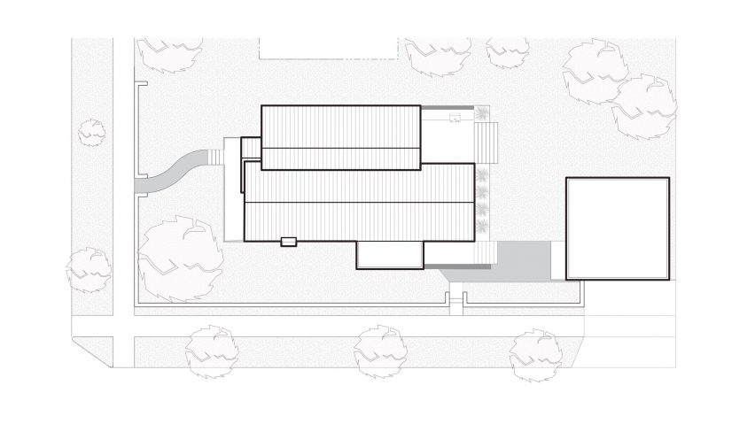Rabbit House by Roth Sheppard Roof Plan