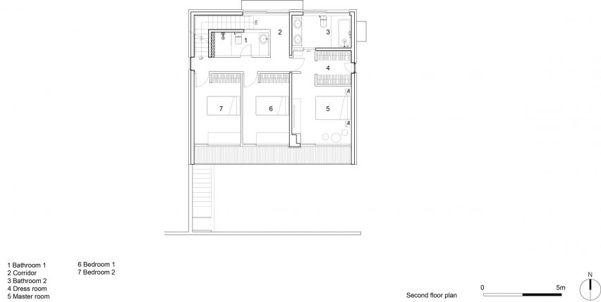 Shaded Rooftop House by BCHO Partners
