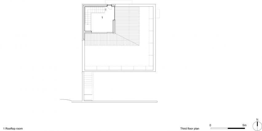 Shaded Rooftop House by BCHO Partners