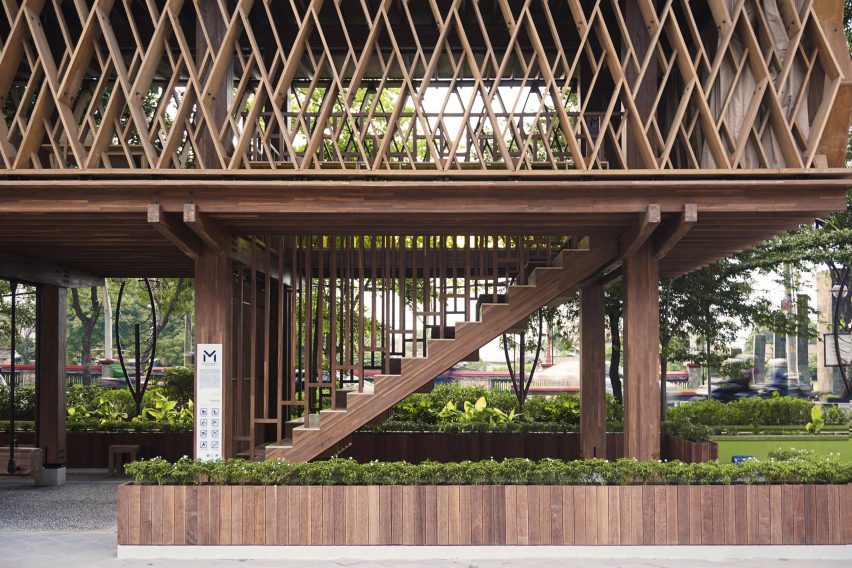 Microlibrary Warak Kayu by Shau