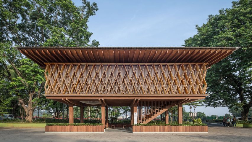 Microlibrary Warak Kayu by Shau