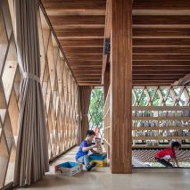 Microlibrary Warak Kayu by Shau