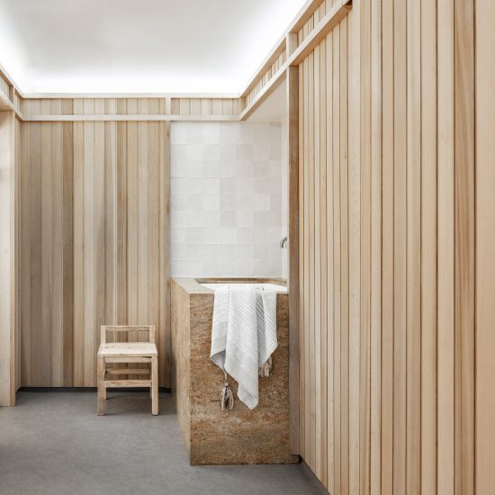 Shelter wellness centre designed by Esoteriko