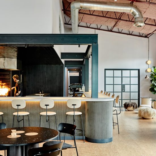 Silo restaurant designed by Nina+Co