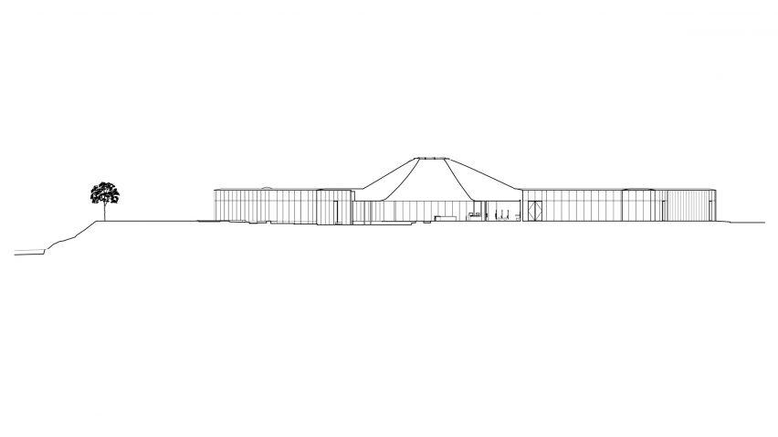 Springdale Library by RDH Architects Section
