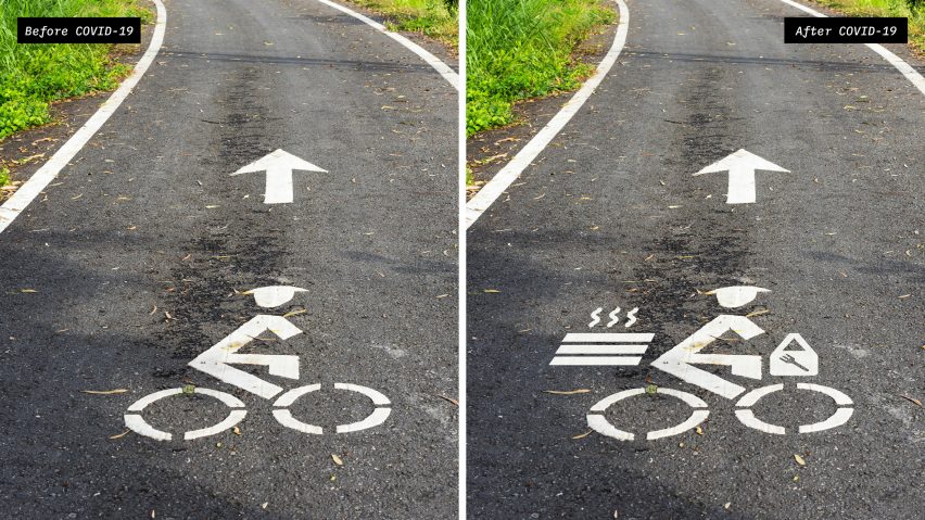 NYC Social Distancing Signs