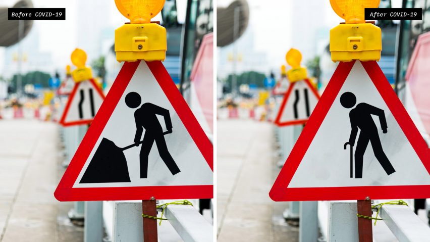 NYC Social Distancing Signs