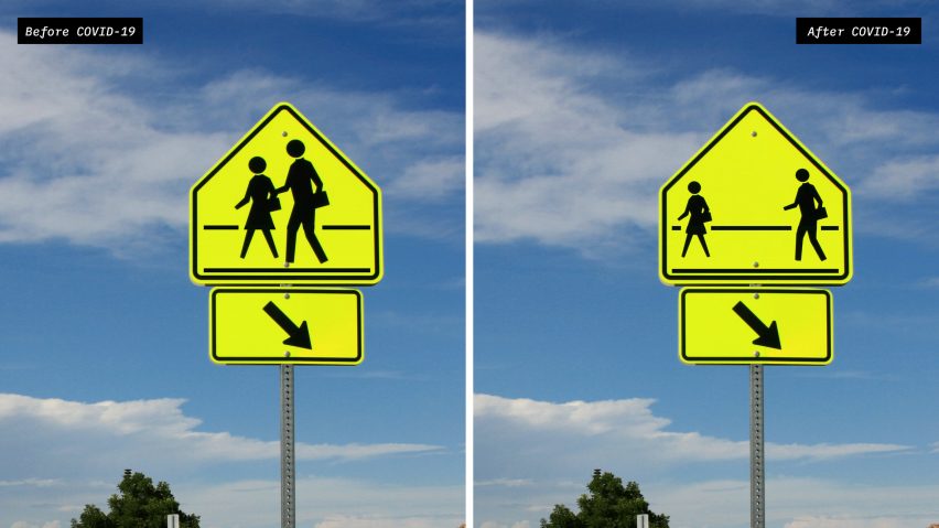 NYC Social Distancing Signs