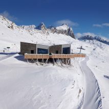 Gütsch restaurant complex at Mount Gütsch, Andermatt, Switzerland, by Studio Seilern Architects