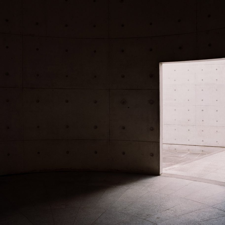 Tadao Ando Meditation Space photographed by Simone Bossi
