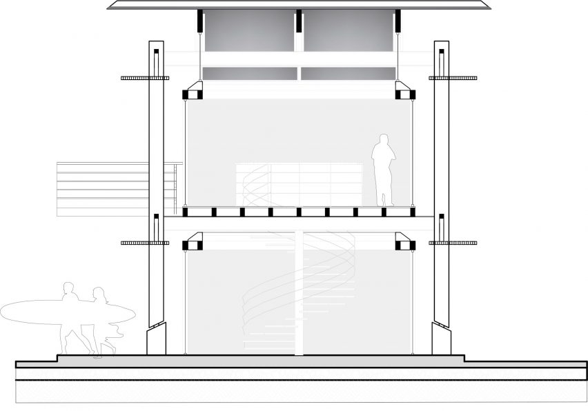 The Athletic Center by Studio Saxe