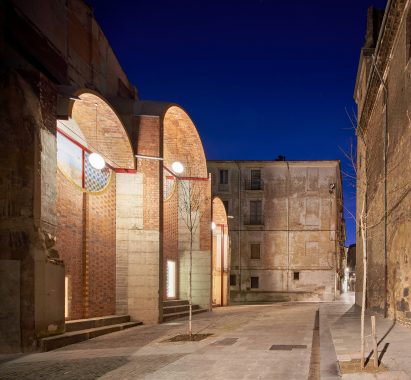 Emergency Scenery public shelter in Olot by Unparelld'arquitectes