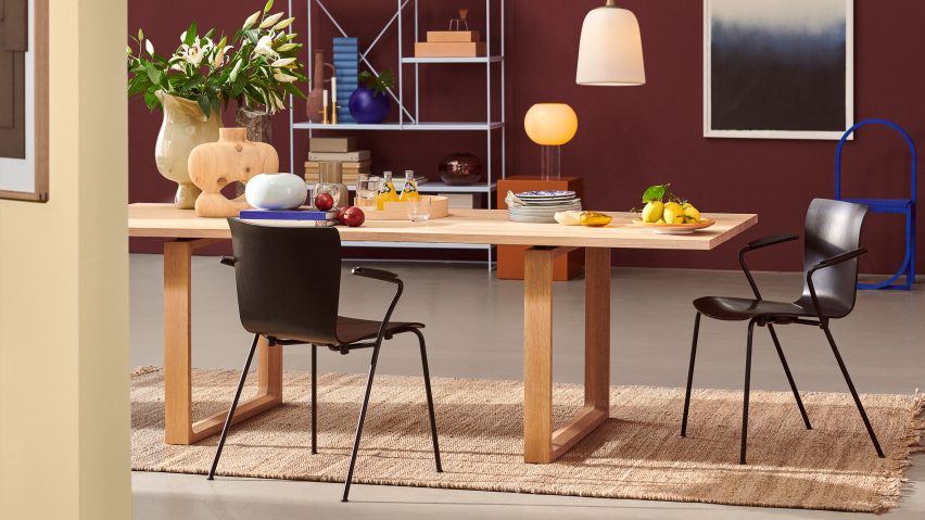 Fritz Hansen rereleases Vico Duo chair by Vico Magistretti