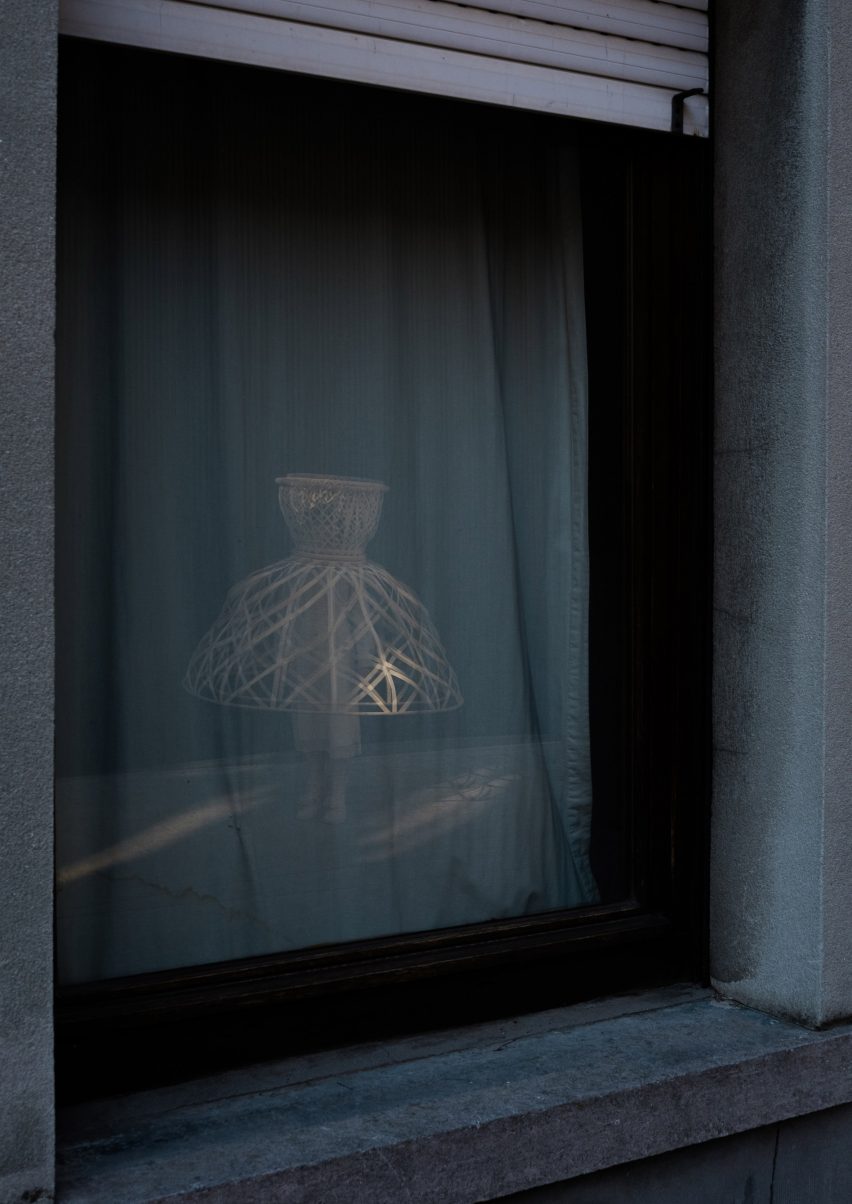 Livable's Well-Distance-Being project uses wearable rattan cages to aid social distancing