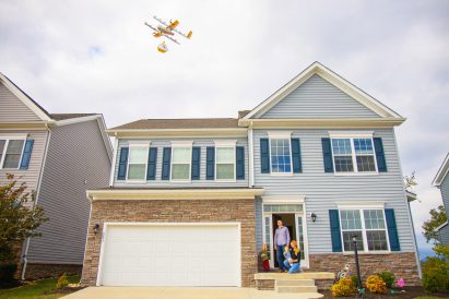 Wing drone delivery service by Google
