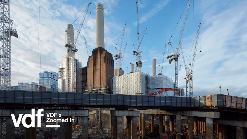Battersea Power Station undergoing redevelopment. ©Dennis Gilbert/VIEW