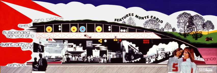 Monte Carlo entertainment centre by Archigram