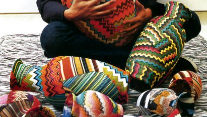 Missoni Patchwork vases by Stephen Burks for Missoni Missoni