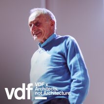 We entered the Pompidou competition “against my will” says Richard Rogers in VDF lecture