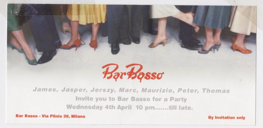 Bar Basso owner Maurizio Stocchetto appears live as part of VDF