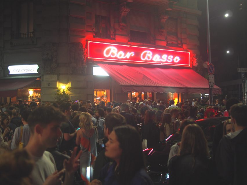 Bar Basso owner Maurizio Stocchetto appears live as part of VDF