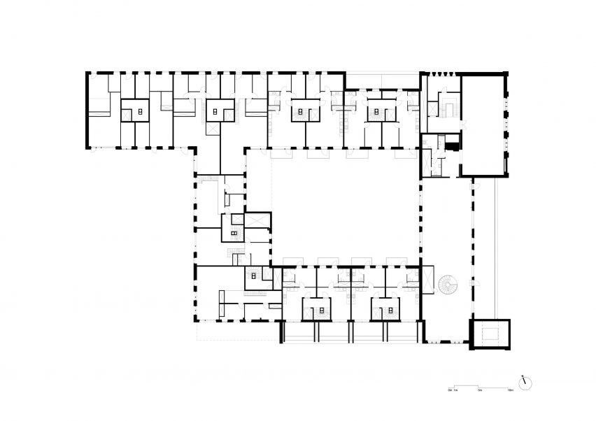 Theodora House housing block at Carlsberg Brewery in Copenhagen by ADEPT