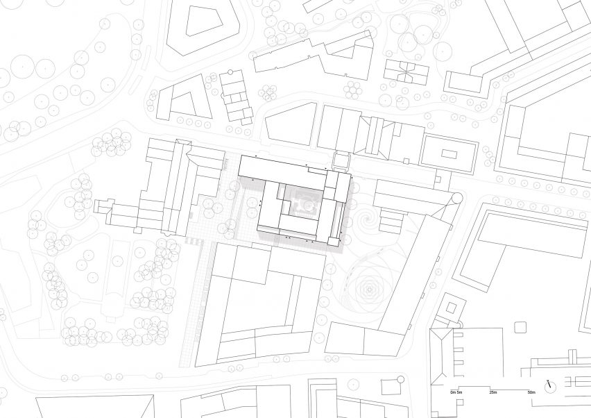 Theodora House housing block at Carlsberg Brewery in Copenhagen by ADEPT