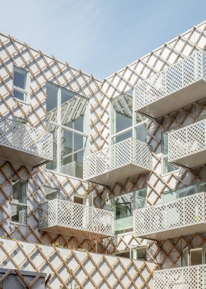 Theodora House housing block at Carlsberg Brewery in Copenhagen by ADEPT