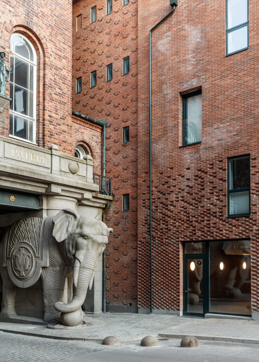 Theodora House housing block at Carlsberg Brewery in Copenhagen by ADEPT