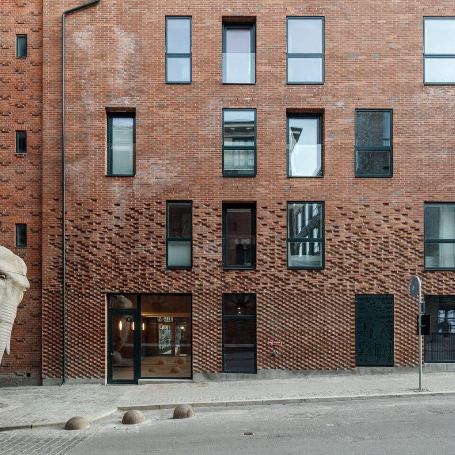 Theodora House housing block at Carlsberg Brewery in Copenhagen by ADEPT