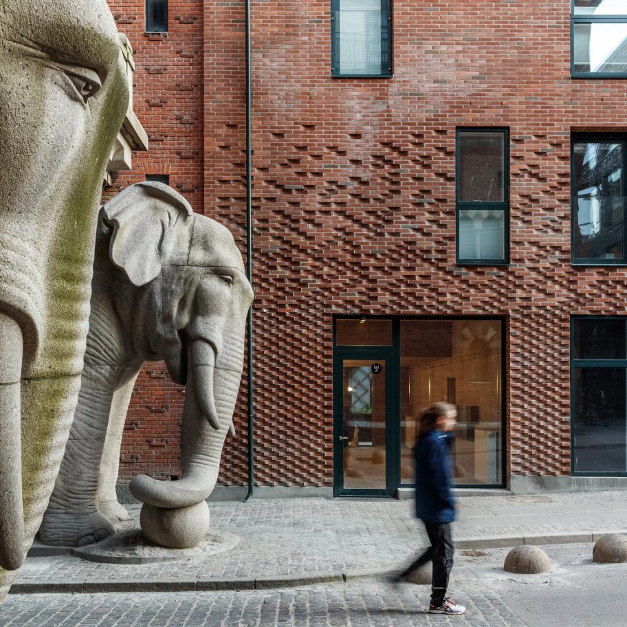 Theodora House housing block at Carlsberg Brewery in Copenhagen by ADEPT