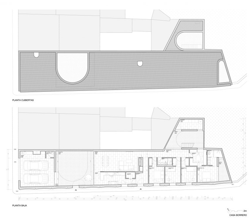 Casa Borrero linear house by Studio Wet 