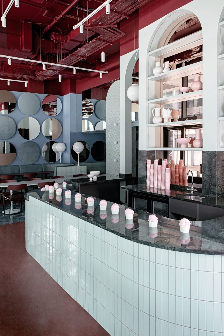 Cinnamon restaurant by Kingston Lafferty Design