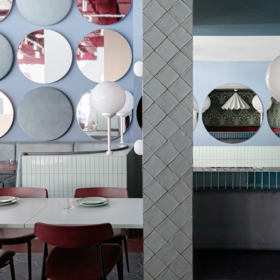 Cinnamon restaurant by Kingston Lafferty Design