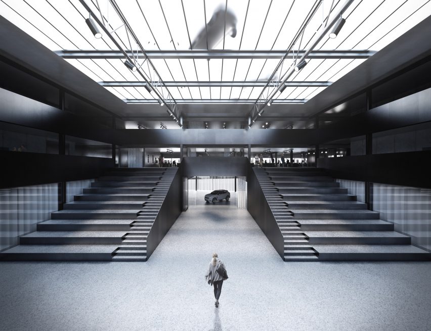 Uni3 design centre for Geely and Lynk & Co in Gothenburg, Sweden, by COBE
