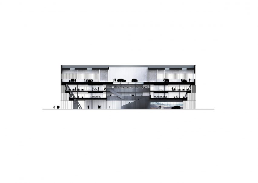 Uni3 design centre for Geely and Lynk & Co in Gothenburg, Sweden, by COBE