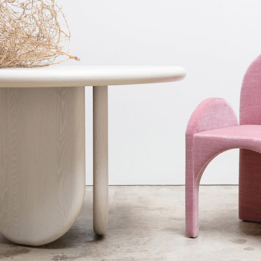 Cuff Studio's furniture unites "femininity with some testosterone"