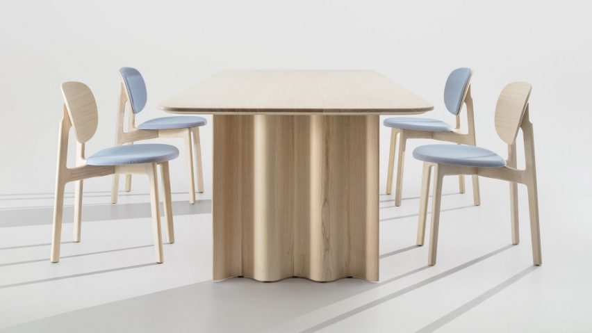 Curtain Table by Zeitraum