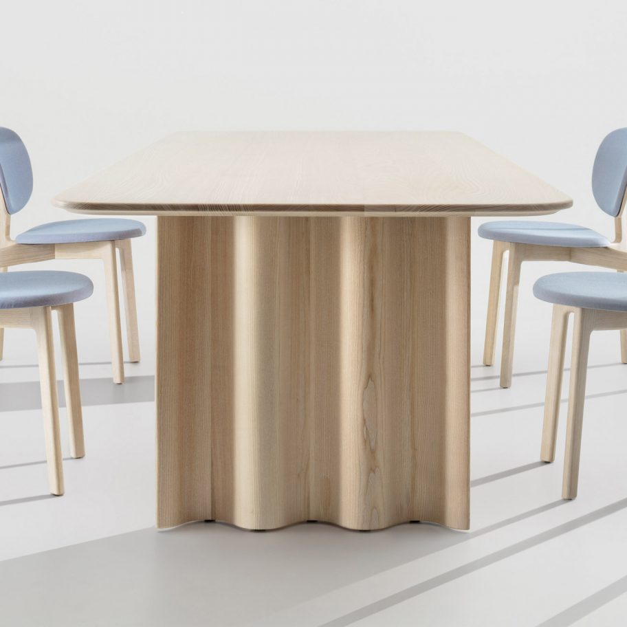 Curtain Table by Zeitraum