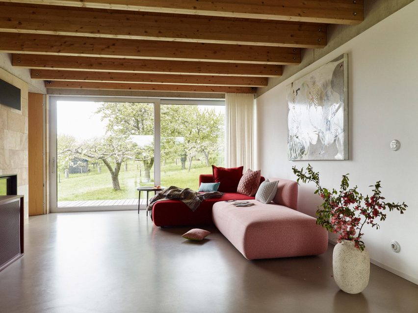 House with a greenhouse in Chlum, Czech Republic, by RicharDavidArchitekti