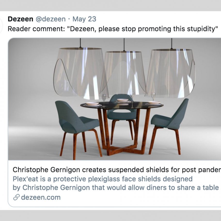 Kate Wagner accuses Dezeen of "coronagrifting"